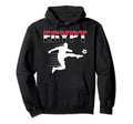 Egypt Soccer Lovers Jersey Support Hoodie - Custom Art Print Unisex - T-Shirt, Sweatshirt, Hoodie