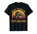 Best Truckin Step Dad Ever Fathers Day Gift T-Shirt - Unique Graphic Unisex - T-Shirt, Sweatshirt, Hoodie