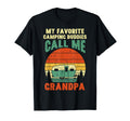 Favorite Camping Buddies Grandpa T-Shirt - Trendy Graphic for Adults - T-Shirt, Sweatshirt, Hoodie