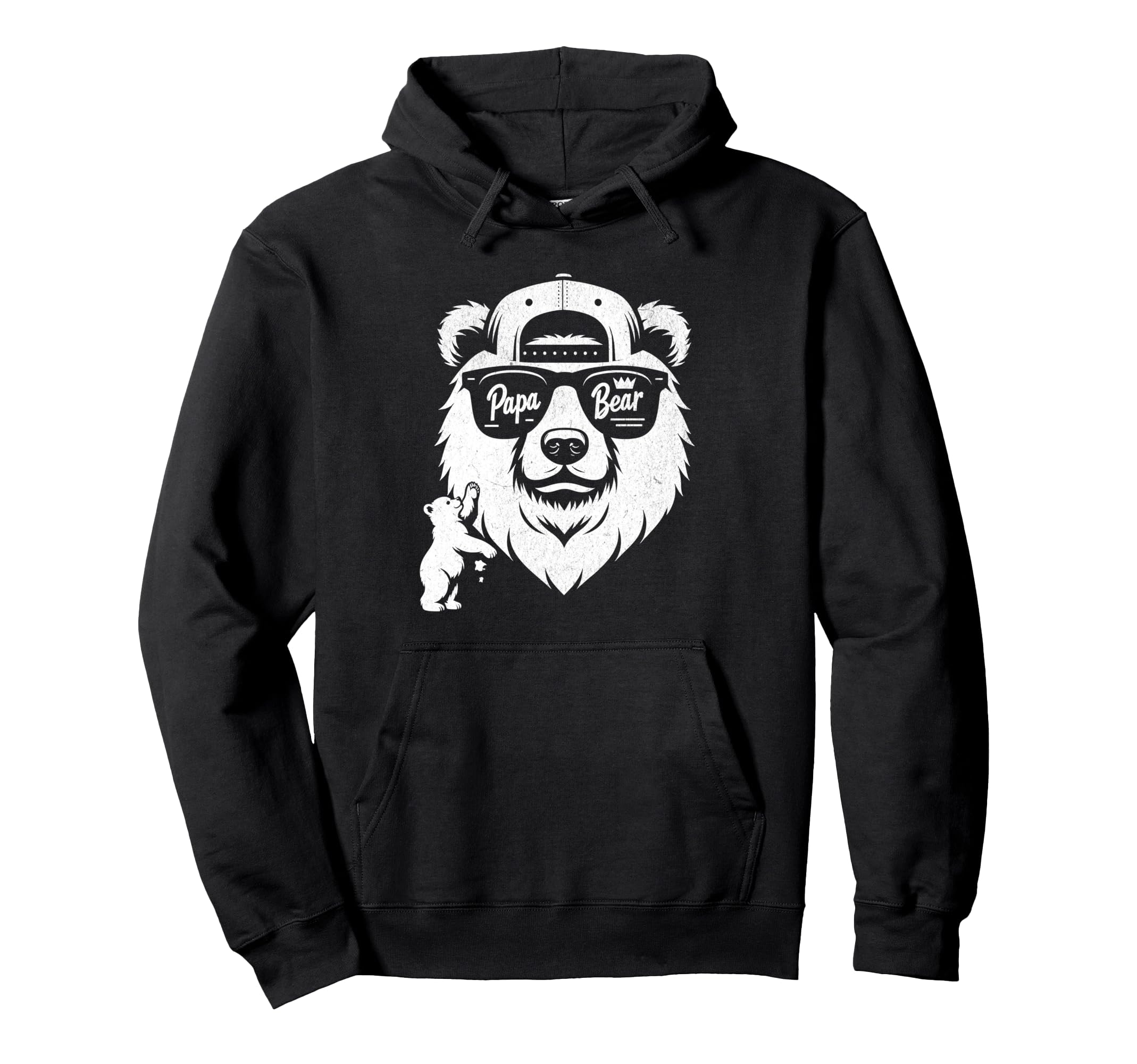 Papa Bear Best Dad Gifts Bear Fathers Day Hoodie - Custom Art Print Unisex - T-Shirt, Sweatshirt, Hoodie
