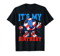 4 Year Old Its My 4Th Birthday Soccer T-Shirt - Graphic Print Unisex - T-Shirt, Sweatshirt, Hoodie