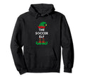 Soccer Elf Santa Party Matching Family Hoodie - Custom Art Print Unisex - T-Shirt, Sweatshirt, Hoodie