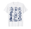 Cats Vacay Aesthetic Summer Silly T-Shirt - Fun Novelty Design for Adults - T-Shirt, Sweatshirt, Hoodie