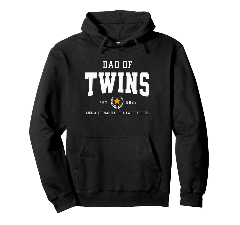Funny Dad To Be Father To Be Twins Sweatshirt - Minimalist Print Men Women - T-Shirt, Sweatshirt, Hoodie