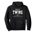 Funny Dad To Be Father To Be Twins Sweatshirt - Minimalist Print Men Women - T-Shirt, Sweatshirt, Hoodie