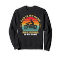Motorcycle Biker Dad Father Sweatshirt - Casual Everyday Wear Men Women - T-Shirt, Sweatshirt, Hoodie