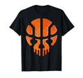 Basketball Ball Skull Basketball Player T-Shirt - Graphic Print Men Women - T-Shirt, Sweatshirt, Hoodie
