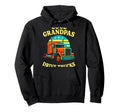 Grandpas Drive Trucks Semi Trucker Dad Hoodie - Streetwear Style Unisex - T-Shirt, Sweatshirt, Hoodie