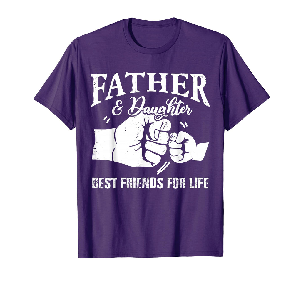 Father And Daughter Best Friends Life T-Shirt - Minimalist Print Unisex - T-Shirt, Sweatshirt, Hoodie
