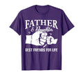 Father And Daughter Best Friends Life T-Shirt - Minimalist Print Unisex - T-Shirt, Sweatshirt, Hoodie