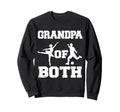 Grandpa Both Ballet Soccer Funny Sweatshirt - Custom Art Print Men Women - T-Shirt, Sweatshirt, Hoodie
