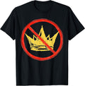 Vintage No King for men women - Adult & Kids T-Shirts, Sweatshirts & Hoodies apparel design preview 1