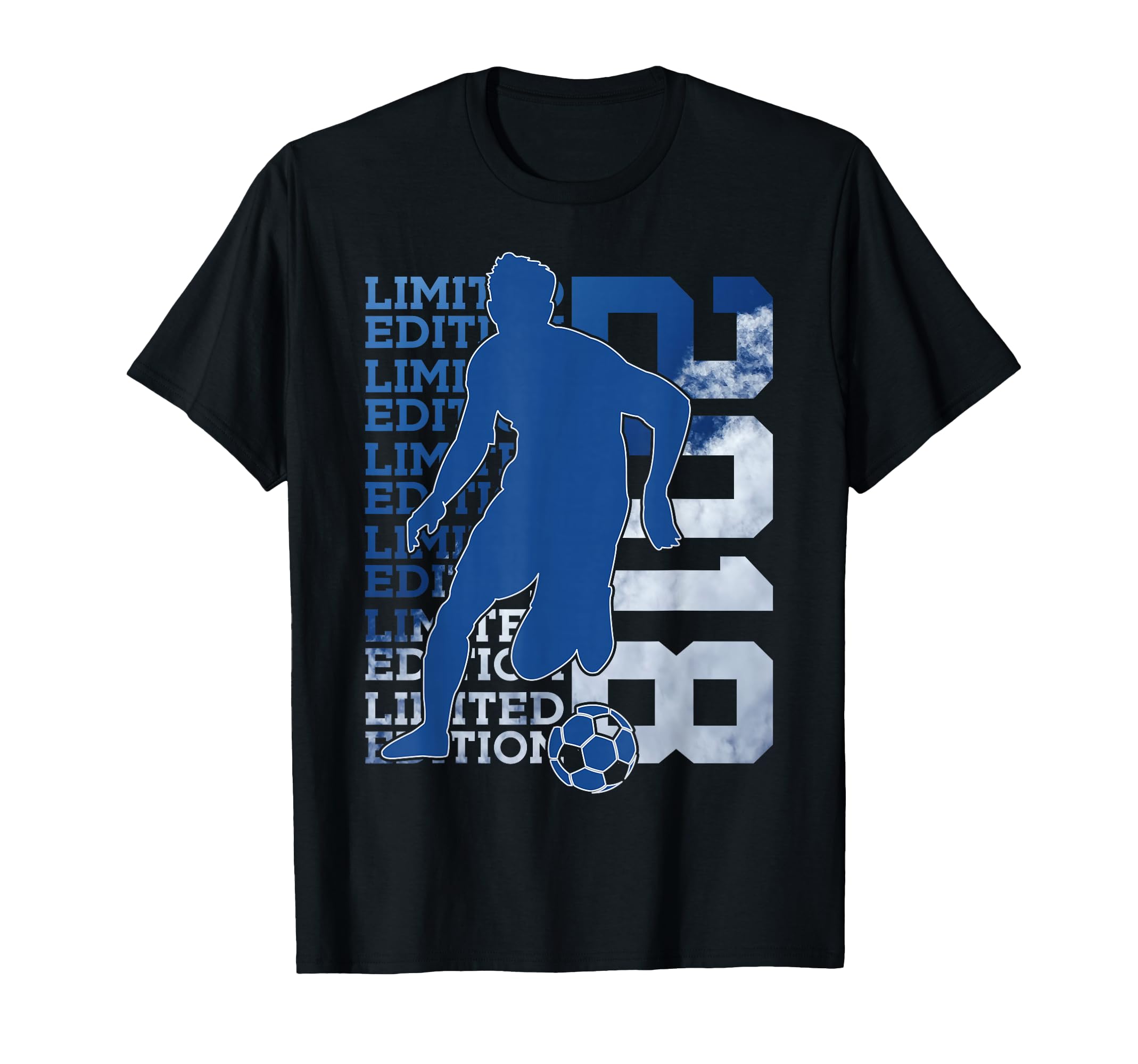2018 8 Years Soccer 8Th Birthday T-Shirt - Casual Everyday Wear for Adults - T-Shirt, Sweatshirt, Hoodie