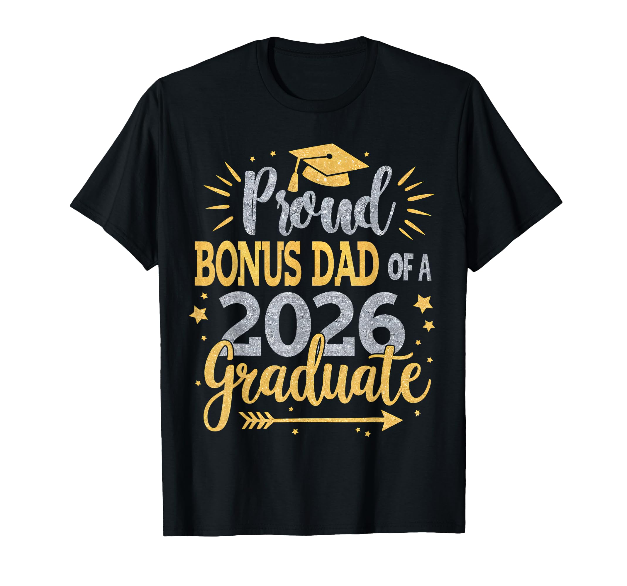 Bonus Dad Senior 2026 Proud Bonus Dad T-Shirt - Aesthetic Graphic Unisex - T-Shirt, Sweatshirt, Hoodie