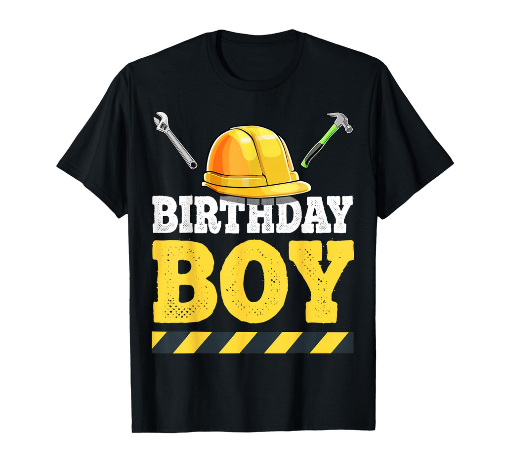 Birthday Construction Birthday Party T-Shirt - Graphic Print for Adults - T-Shirt, Sweatshirt, Hoodie