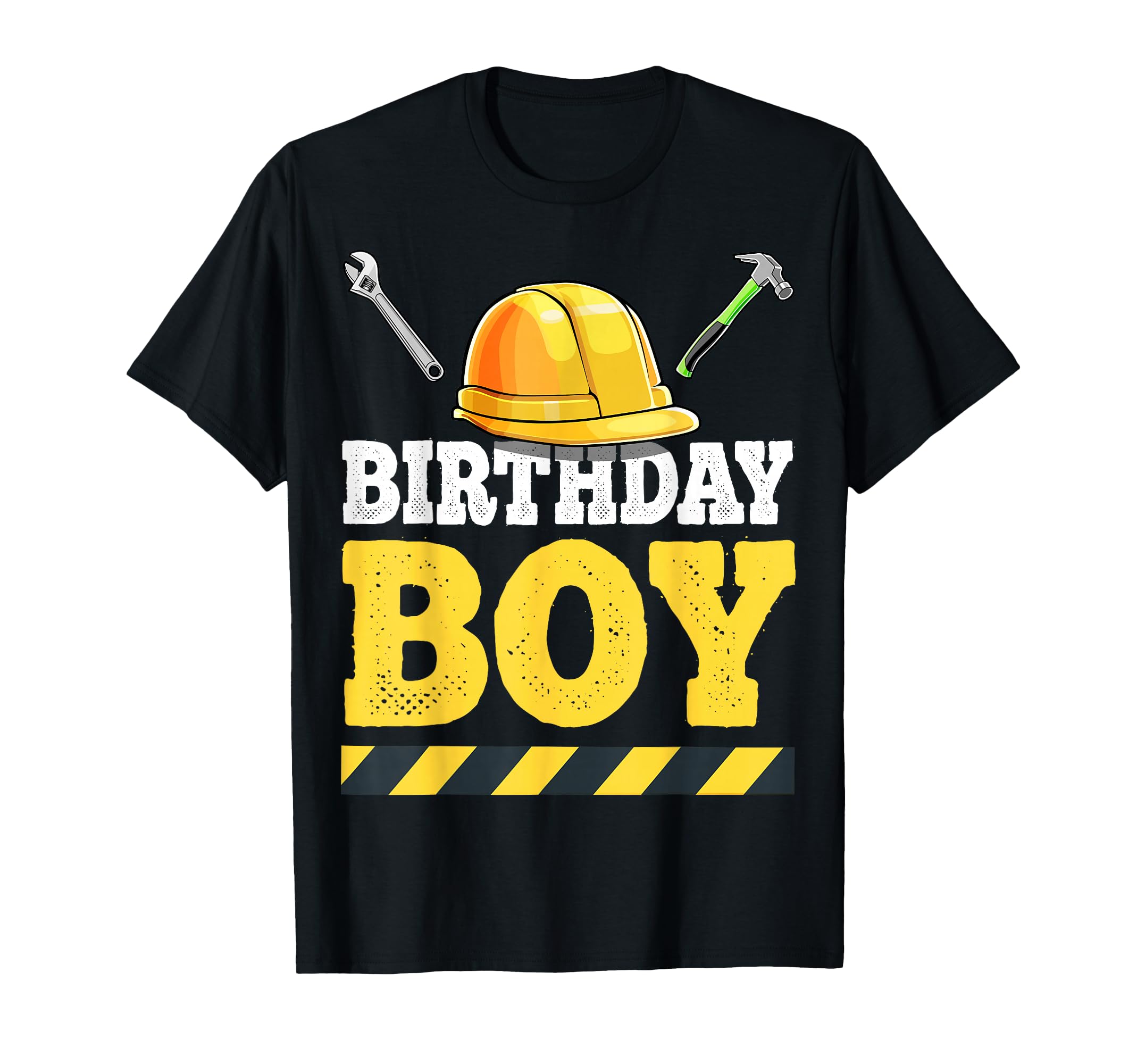 Birthday Construction Birthday Party T-Shirt - Graphic Print for Adults - T-Shirt, Sweatshirt, Hoodie