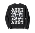Coquette Soccer Aunt Matching Sweatshirt - Streetwear Style for Adults - T-Shirt, Sweatshirt, Hoodie