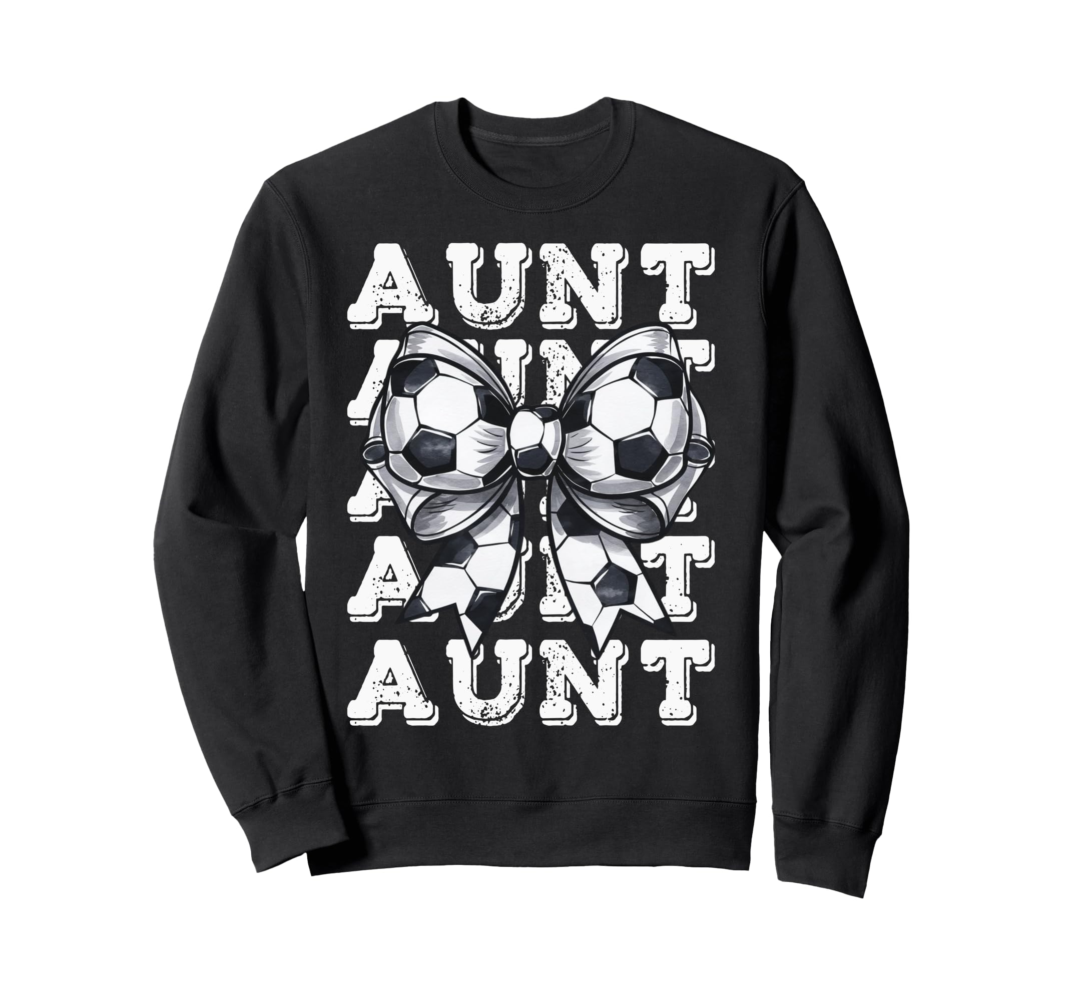 Coquette Soccer Aunt Matching Sweatshirt - Streetwear Style for Adults - T-Shirt, Sweatshirt, Hoodie