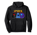 Spider Dad Fathers Day Matching Hoodie - Aesthetic Graphic for Adults - T-Shirt, Sweatshirt, Hoodie