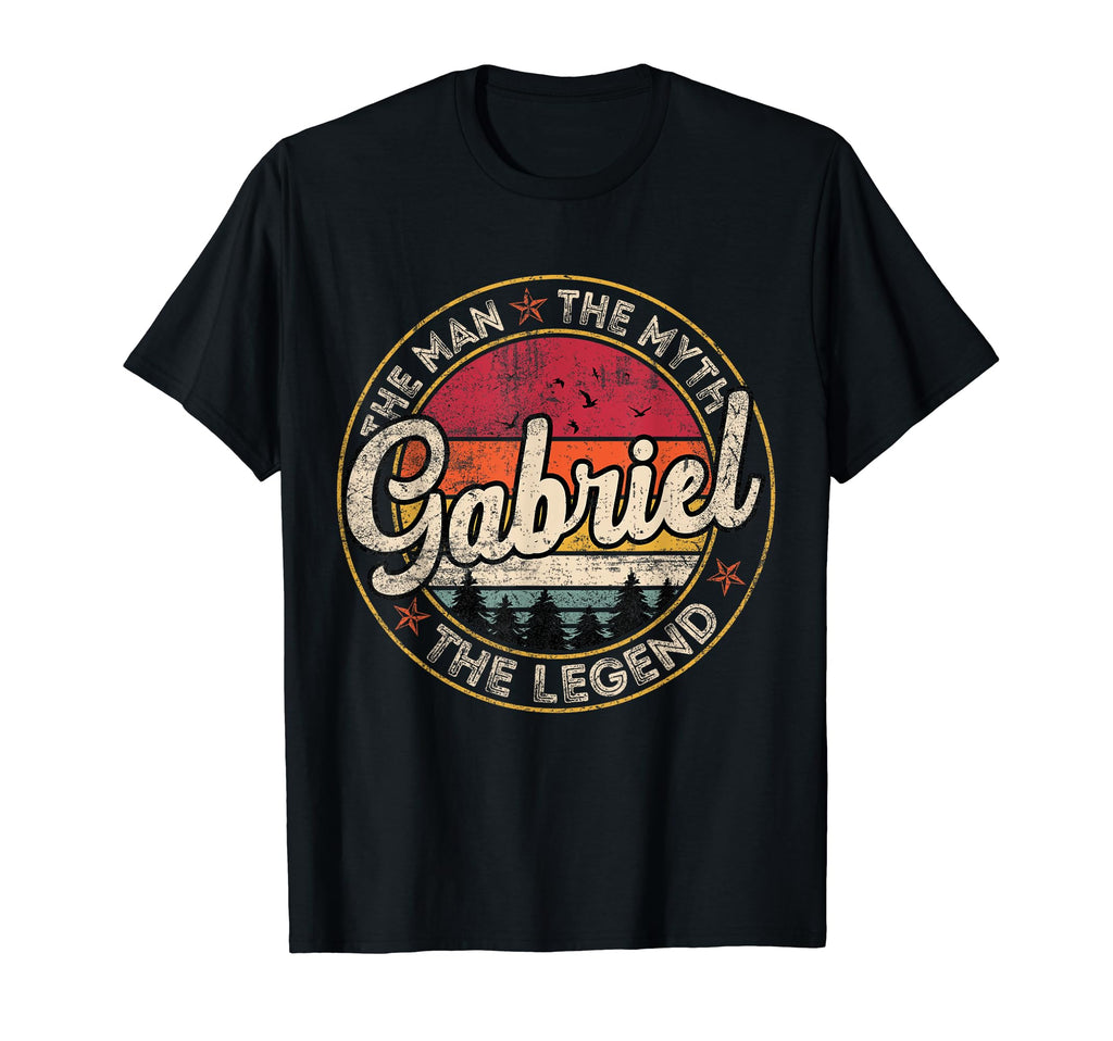 Gabriel Myth Legend Personalized Name T-Shirt - Trendy Graphic for Adults - T-Shirt, Sweatshirt, Hoodie