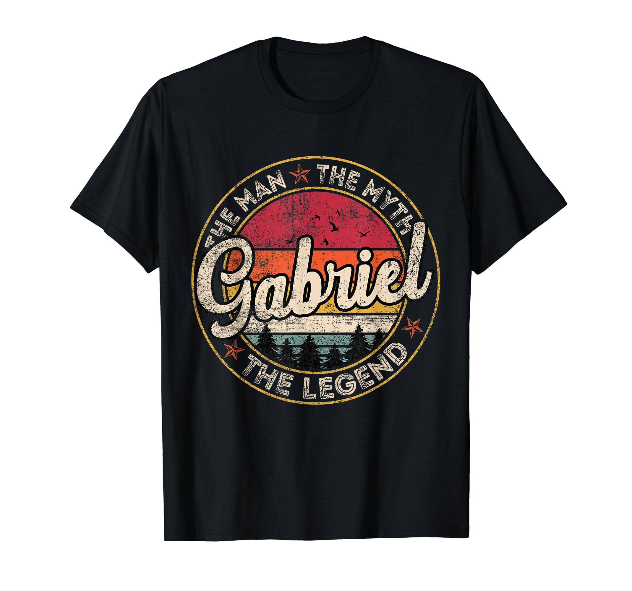 Gabriel Myth Legend Personalized Name T-Shirt - Trendy Graphic for Adults - T-Shirt, Sweatshirt, Hoodie
