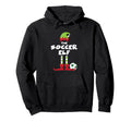 Soccer Elf Matching Family Party Costume Hoodie - Minimalist Print Unisex - T-Shirt, Sweatshirt, Hoodie