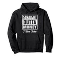 Straight Outta Money I Have Twins Mom Dad Hoodie - Trendy Graphic Unisex - T-Shirt, Sweatshirt, Hoodie