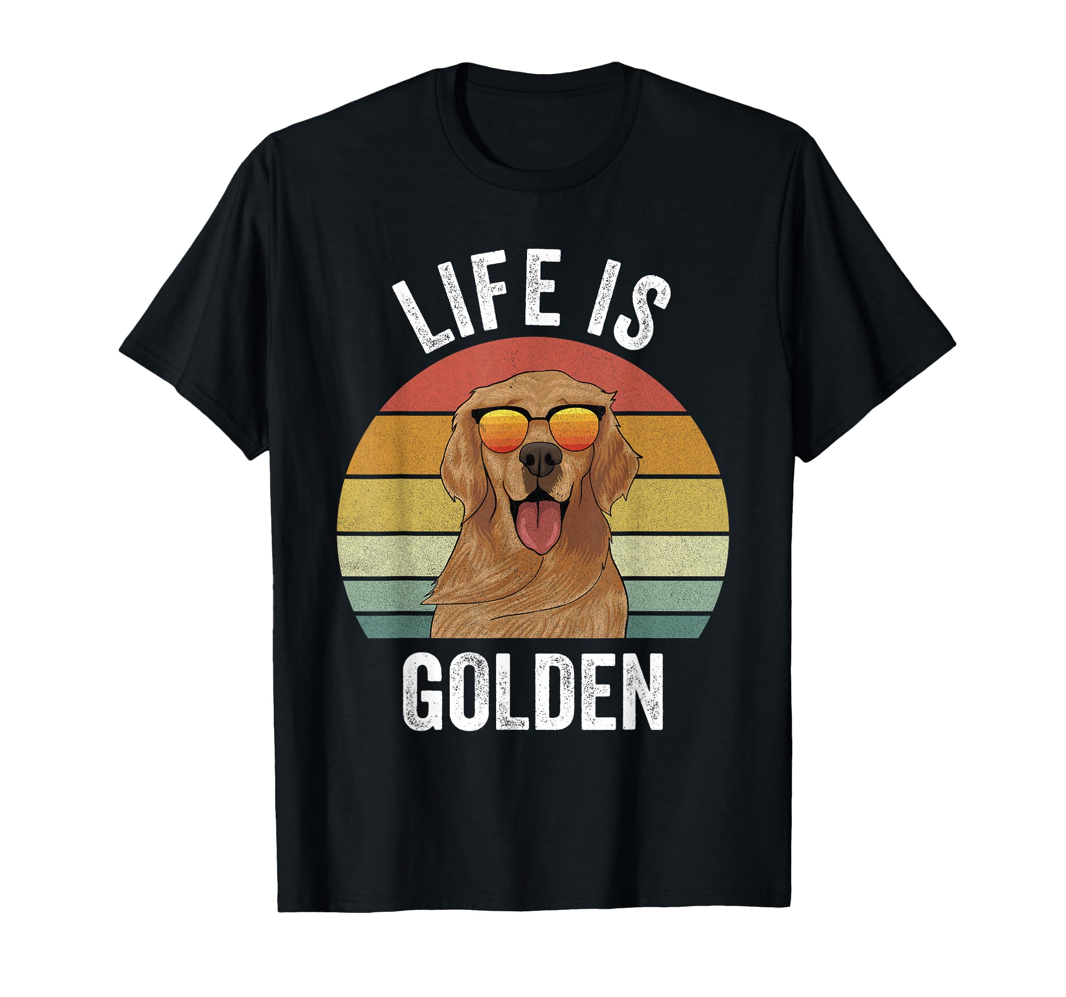 Golden Retriever Funny Dog Small T-Shirt - Unique Graphic for Adults - T-Shirt, Sweatshirt, Hoodie