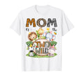 Mom Two Wild Safari Jungle 2Nd T-Shirt - Custom Art Print for Adults - T-Shirt, Sweatshirt, Hoodie