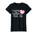 Womens Soccer Mom Living Coach Wife Life T-Shirt - Minimalist Print Unisex - T-Shirt, Sweatshirt, Hoodie