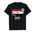 Egypt Flag Egyptian Soccer Flag T-Shirt - Minimalist Print Men Women - T-Shirt, Sweatshirt, Hoodie