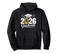 Funny Proud 2026 Graduate Family Hoodie - Novelty Apparel for Adults - T-Shirt, Sweatshirt, Hoodie