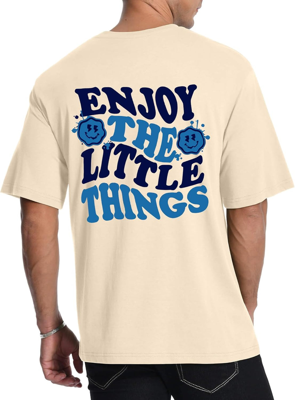 Mens Graphic Smile Letter Print Short Sleeve Novelty - Adult & Kids T-Shirts, Sweatshirts & Hoodies apparel design preview 1