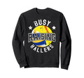 Busy Raising Ballers Volleyball Sweatshirt - Graphic Print for Adults - T-Shirt, Sweatshirt, Hoodie