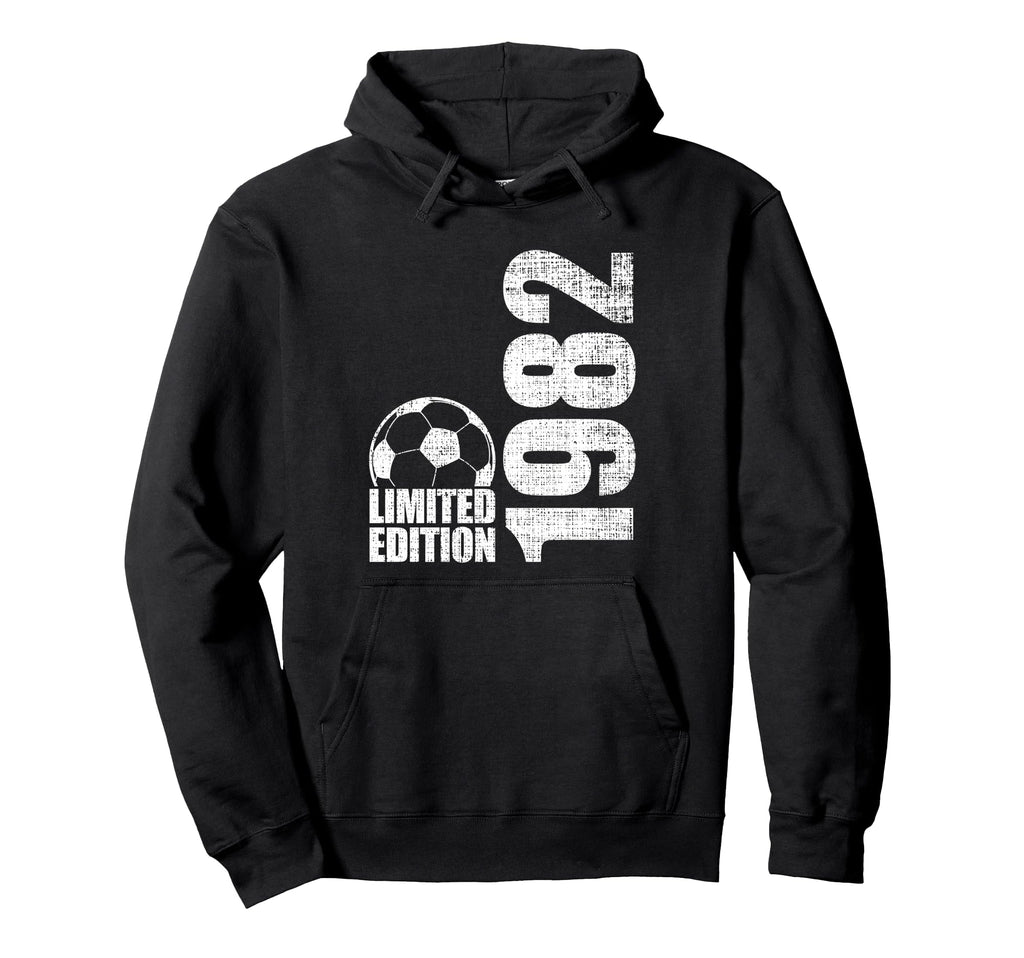 44 Years Old 1982 44Th Birthday Soccer Hoodie - Trendy Graphic Men Women - T-Shirt, Sweatshirt, Hoodie