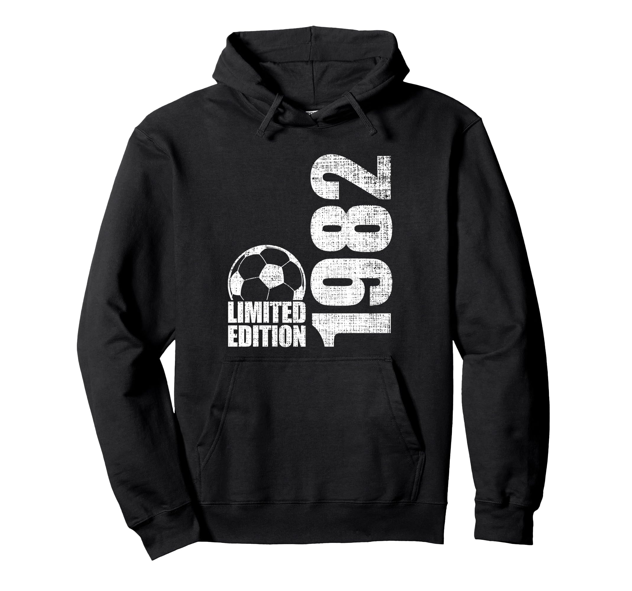 44 Years Old 1982 44Th Birthday Soccer Hoodie - Trendy Graphic Men Women - T-Shirt, Sweatshirt, Hoodie