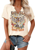 Country Music for Women V Neck Rock Band Vintage - Adult & Kids T-Shirts, Sweatshirts & Hoodies apparel design preview 1