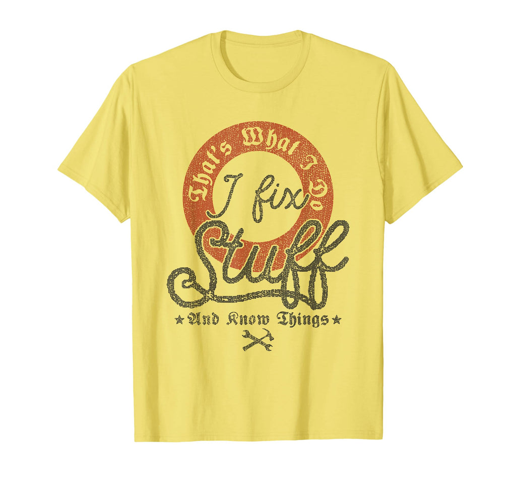 I Fix Stuff Meme Dad Fixer Things T-Shirt - Unique Graphic for Adults - T-Shirt, Sweatshirt, Hoodie