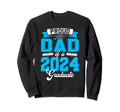 Proud Dad 2024 Graduate Senior 2024 Sweatshirt - Novelty Apparel Unisex - T-Shirt, Sweatshirt, Hoodie