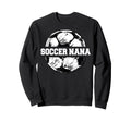 Soccer Nana Soccer Ball Split Funny Sweatshirt - Graphic Print Men Women - T-Shirt, Sweatshirt, Hoodie
