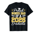 Proud Bonus Dad 2026 Graduate Senior T-Shirt - Graphic Print for Adults - T-Shirt, Sweatshirt, Hoodie