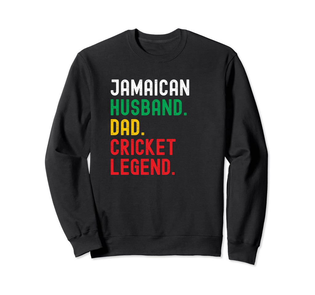 Jamaican Dad Cricket Tees T-Shirt - Custom Art Print Men Women - T-Shirt, Sweatshirt, Hoodie