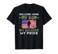 Welcome Home My Son Soldier Homecoming T-Shirt - Aesthetic Graphic Unisex - T-Shirt, Sweatshirt, Hoodie