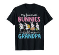 My Favorite Bunnies Call Me Grandpa Easter T-Shirt - Graphic Print Unisex - T-Shirt, Sweatshirt, Hoodie