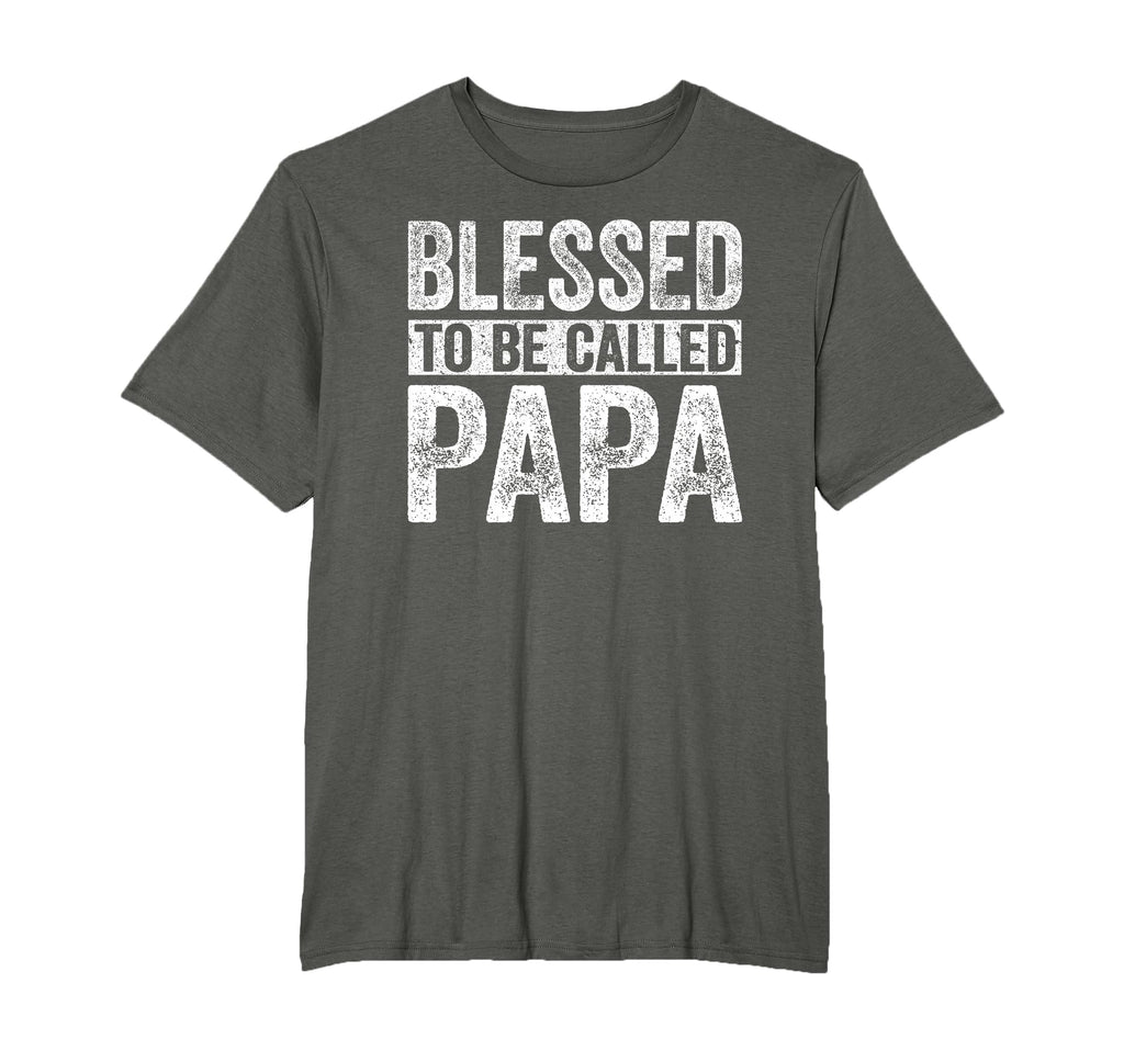 Blessed To Be Called Papa Fathers Day T-Shirt - Custom Art Print Unisex - T-Shirt, Sweatshirt, Hoodie
