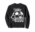 Senior Soccer Buddy 2024 Class Sweatshirt - Streetwear Style for Adults - T-Shirt, Sweatshirt, Hoodie