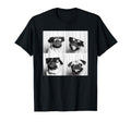 Pug Face Pet Photobooth Pug T-Shirt - Casual Everyday Wear Men Women - T-Shirt, Sweatshirt, Hoodie