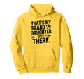 Thats My Granddaughter Out There Soccer Hoodie - Minimalist Print Unisex - T-Shirt, Sweatshirt, Hoodie