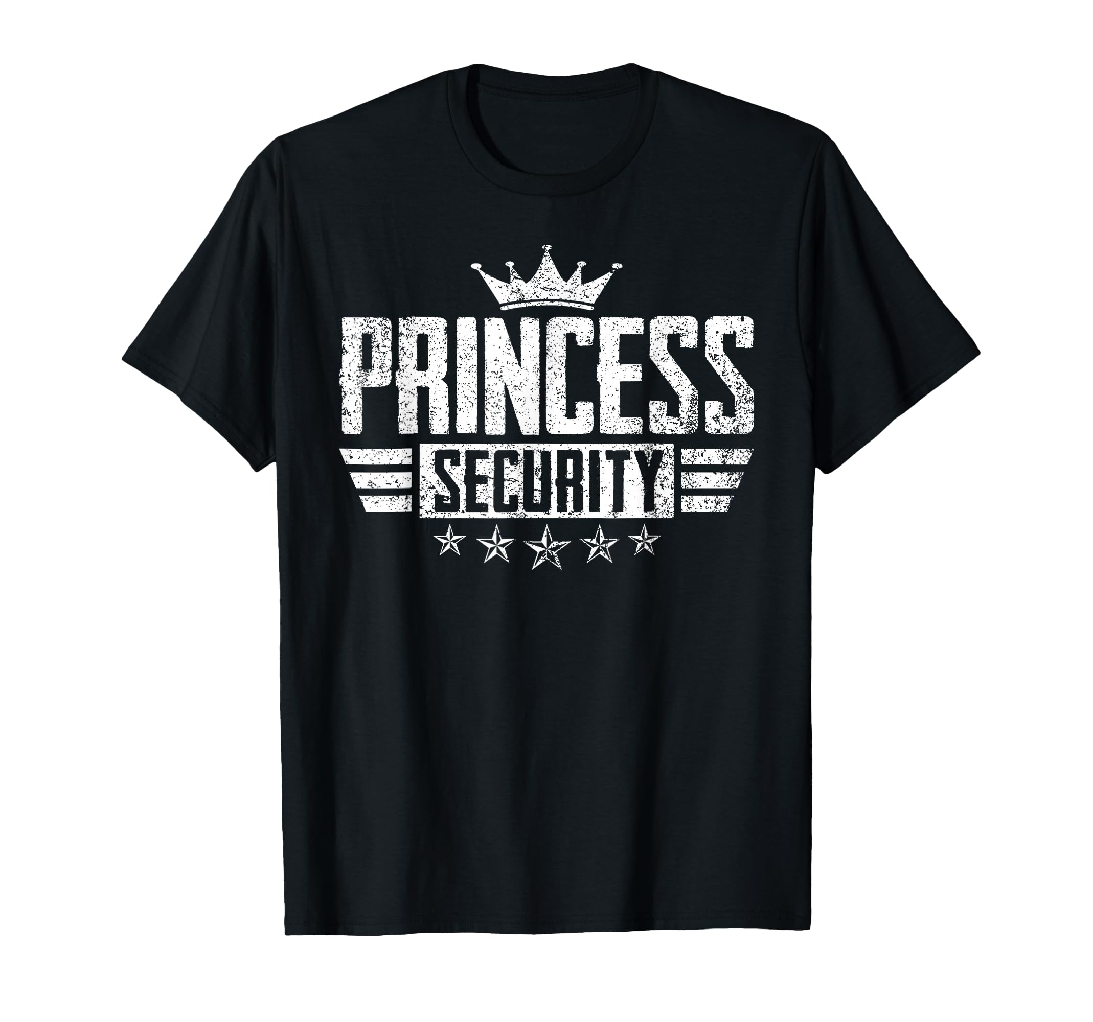 Princess Security Halloween Birthday T-Shirt - Minimalist Print for Adults - T-Shirt, Sweatshirt, Hoodie