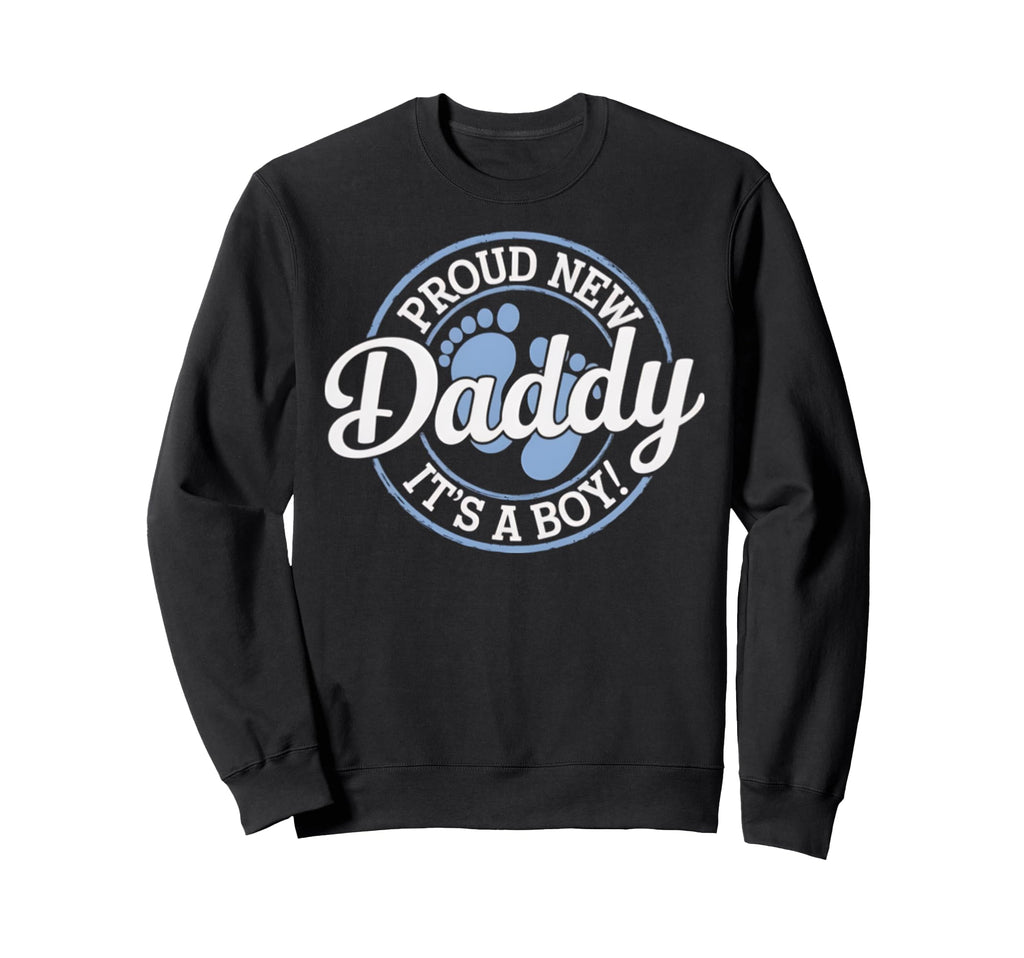 New Dad Est 2026 Father 2026 Dad 2026 Sweatshirt - Custom Art Print Unisex - T-Shirt, Sweatshirt, Hoodie